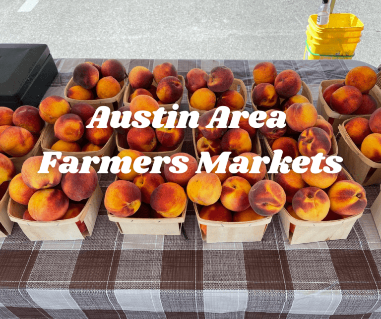 All The Best Weekend Austin Area Farmers Markets