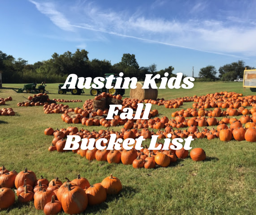 Austin Kids Fall Bucket List