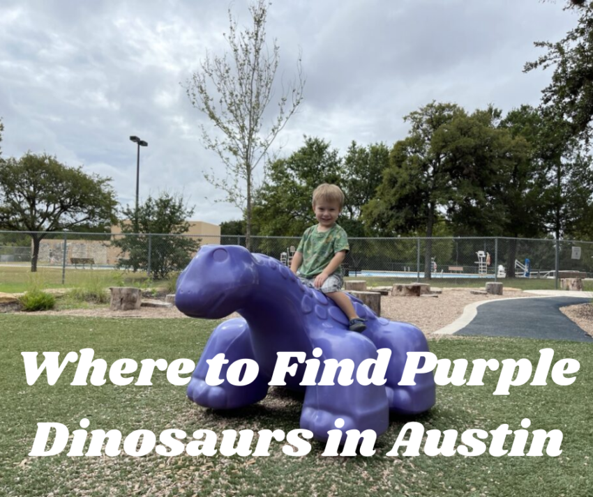 Where to Find Purple Dinosaurs in Austin