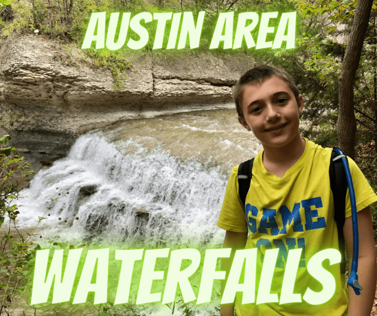 Wow Your Kids At One of These Austin Area Waterfalls