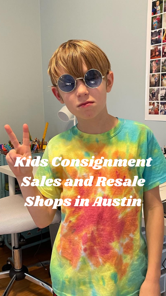 kids consignment sales and resale shops in austin