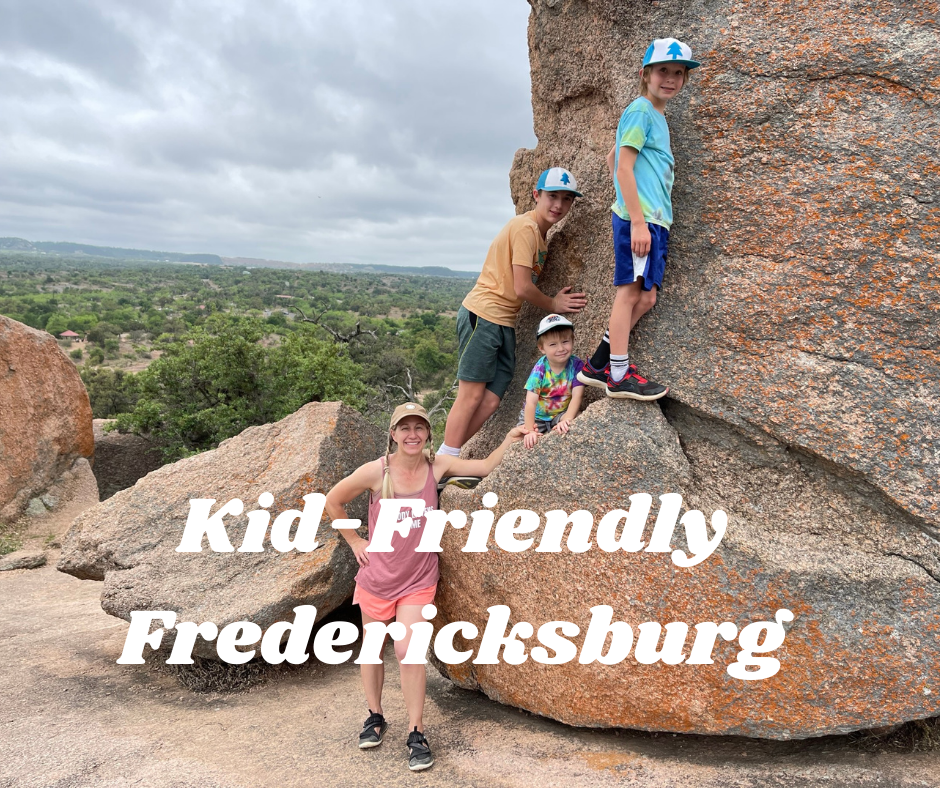 fredericksburg with kids