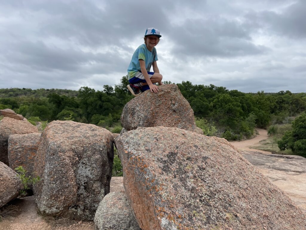 Hiking Enchanted Rock With Kids