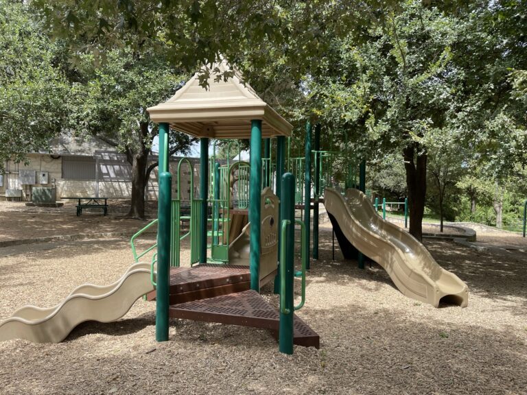 The Little Green Playhouse at Katherine Fleischer Park in Austin ...