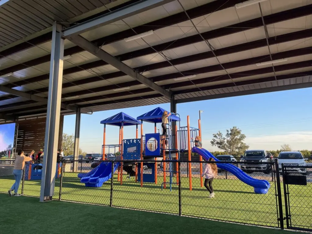 fieldhouse at the crossover playground leander