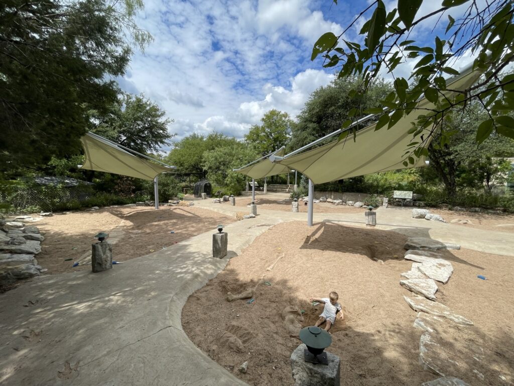 Dinosaur dig at Austin Nature & Science Center- You Will Love These Austin Spots With Dinosaurs