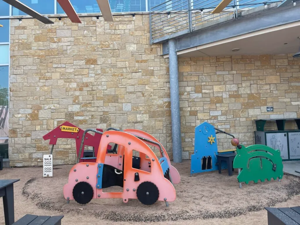 Whole Foods play area at The Domain