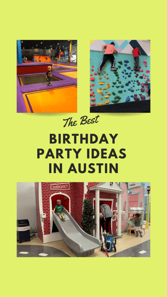 Kids Birthday Parties In Austin That