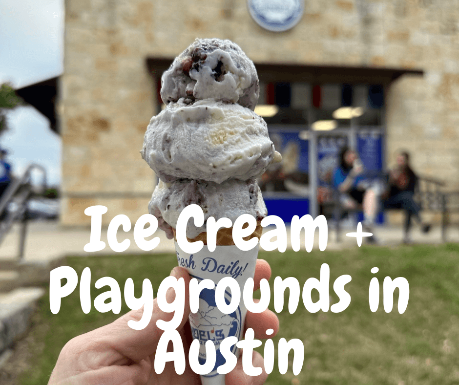 austin ice cream shops with playgrounds