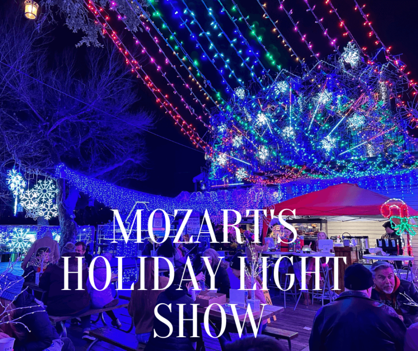 Mozarts Christmas Lights 2024 Ceil Meagan