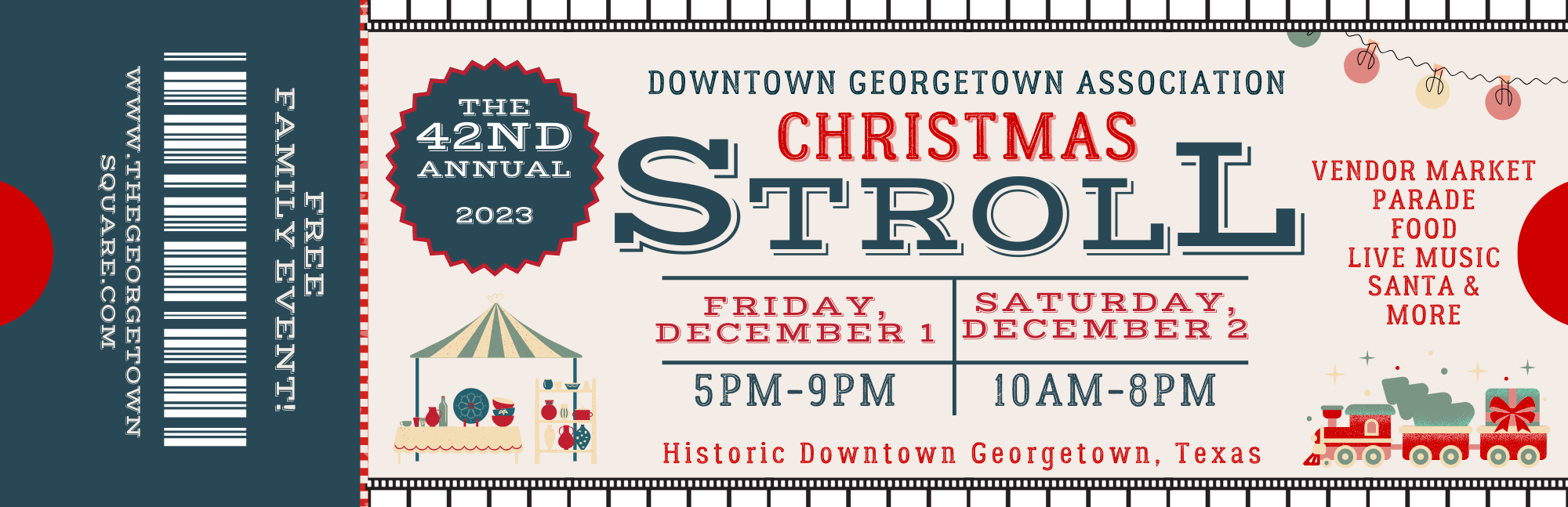 Downtown Christmas Stroll Austin Fun for Kids