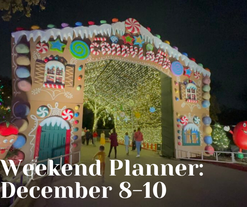 Weekend Planner December 8-10