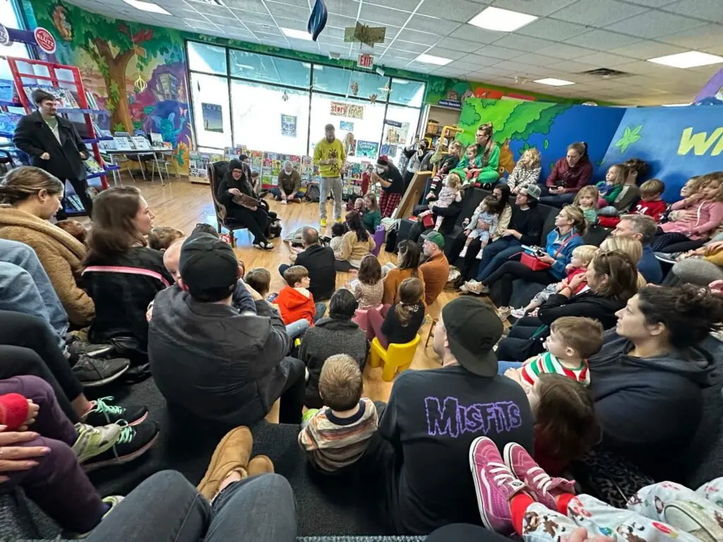 BookPeople free indoor story time for kids in Austin