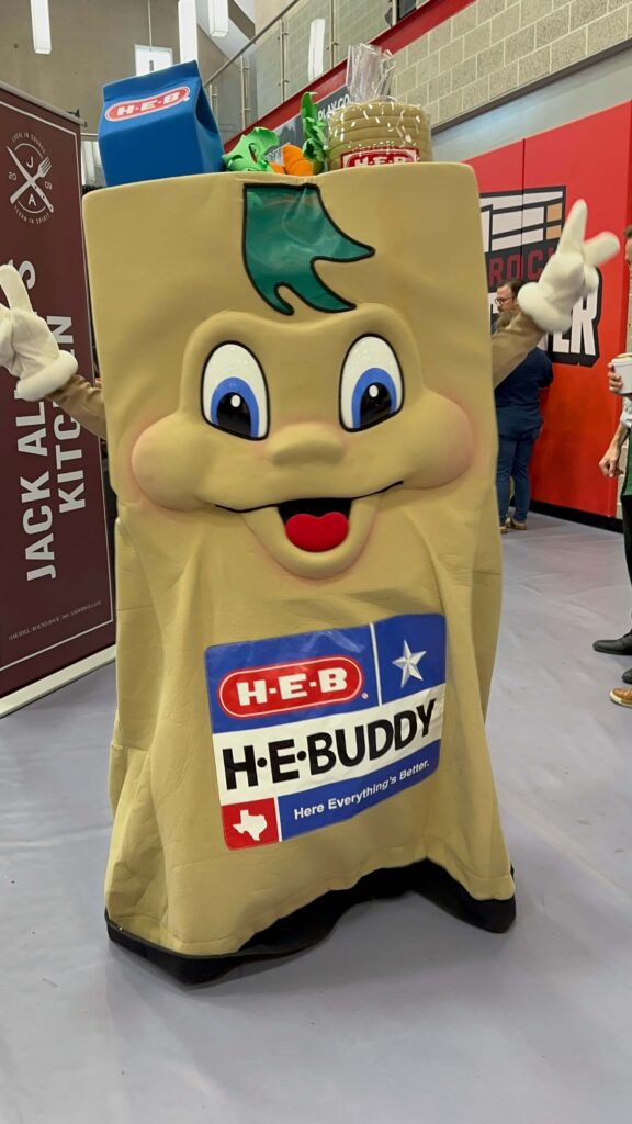 H-E=Buddy at the taste of round rock