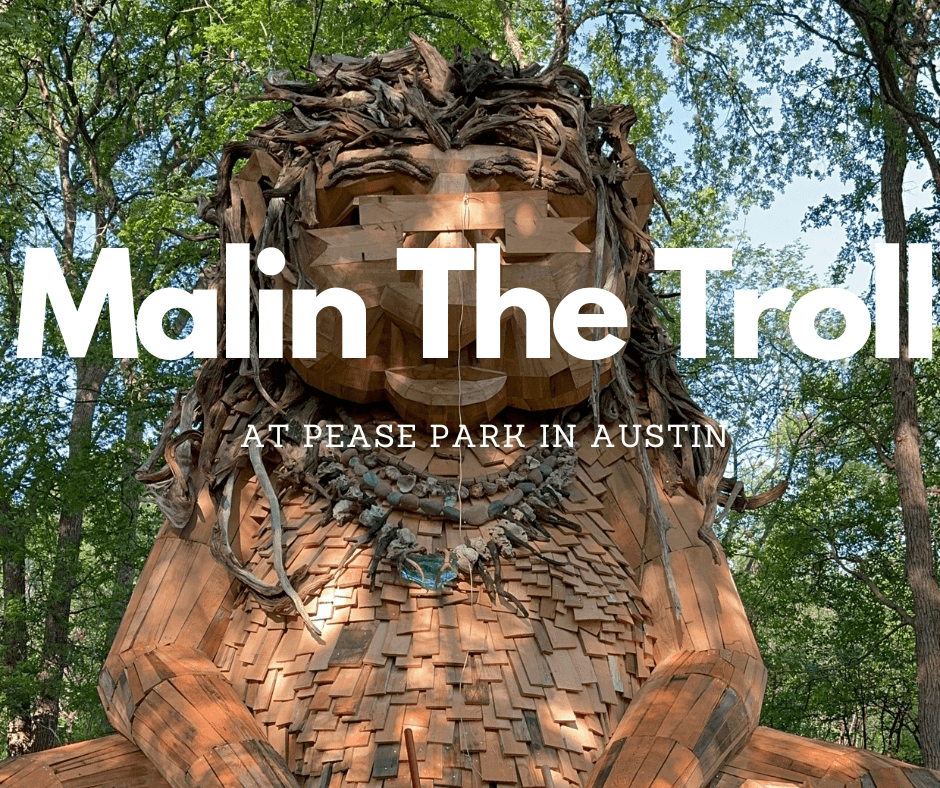 malin the troll at pease park