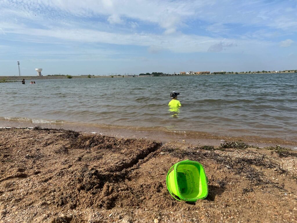 lake Pflugerville Austin beach