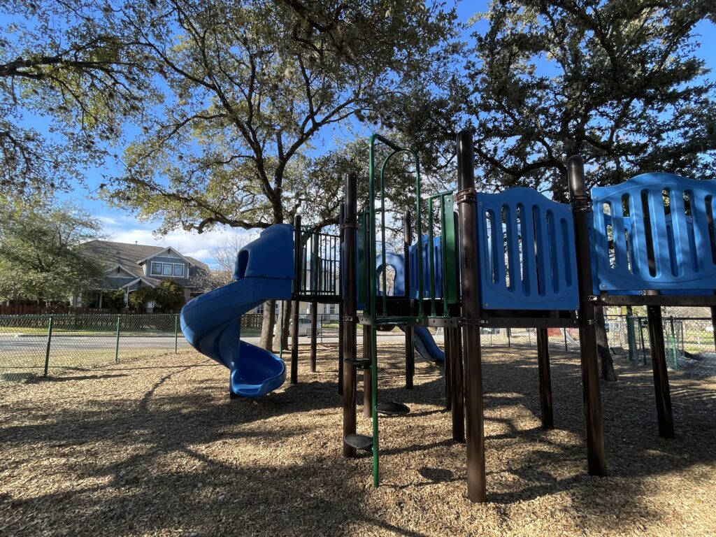 shade at shipe park playground