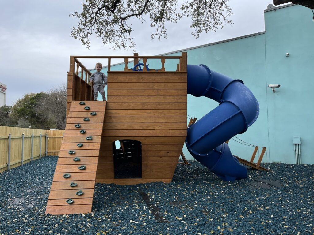 the boat austin restaurant with playground