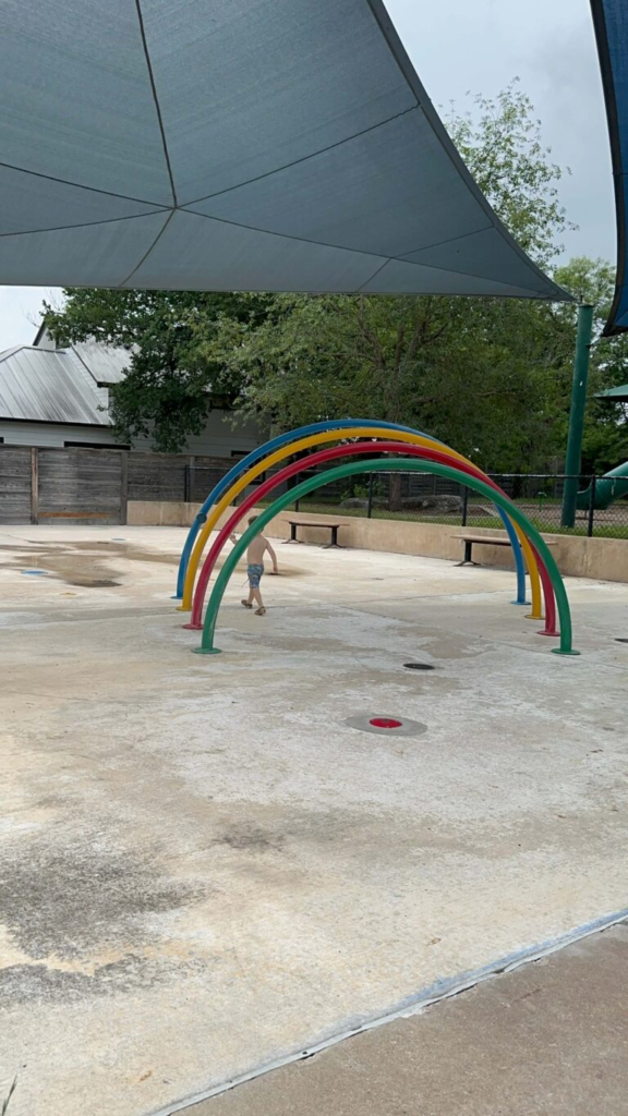 clarksville park splash pad