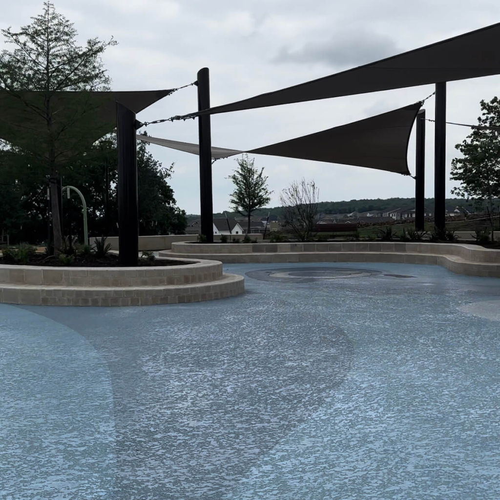 skyline park splash pad