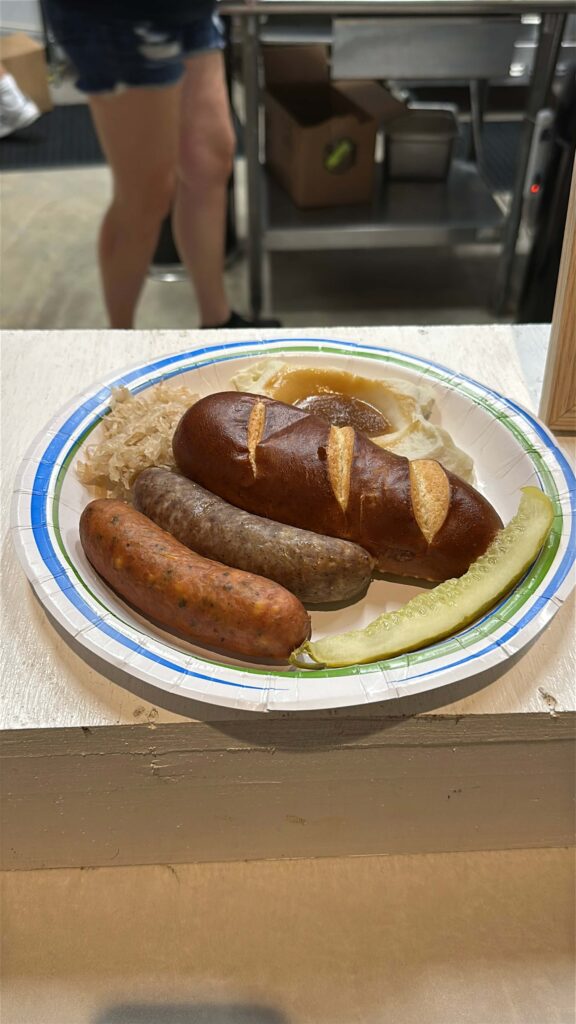 german food at wurstfest