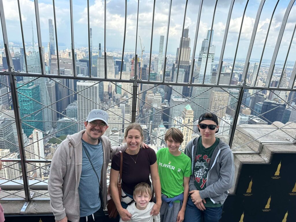 the 86th floor of the empire state building new york