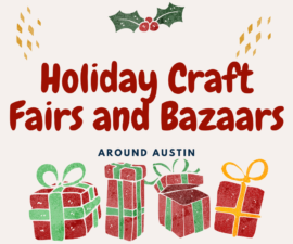 Holiday Craft Fairs and Bazaars