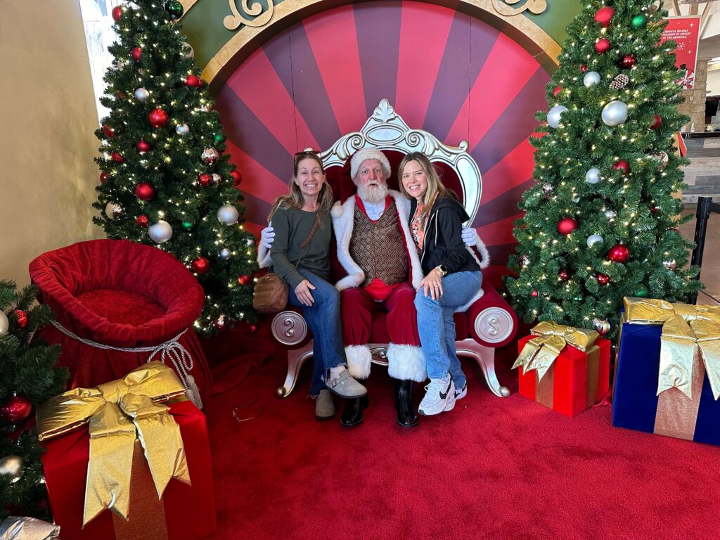 round rock premium outlets santa photos