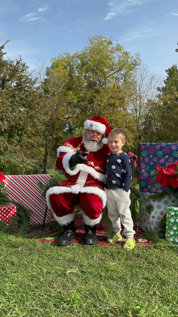 santa on the trail austin