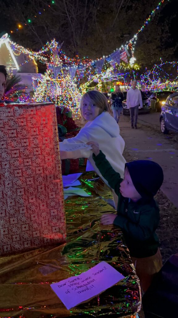 Casting our votes at Austin's 37th street lights