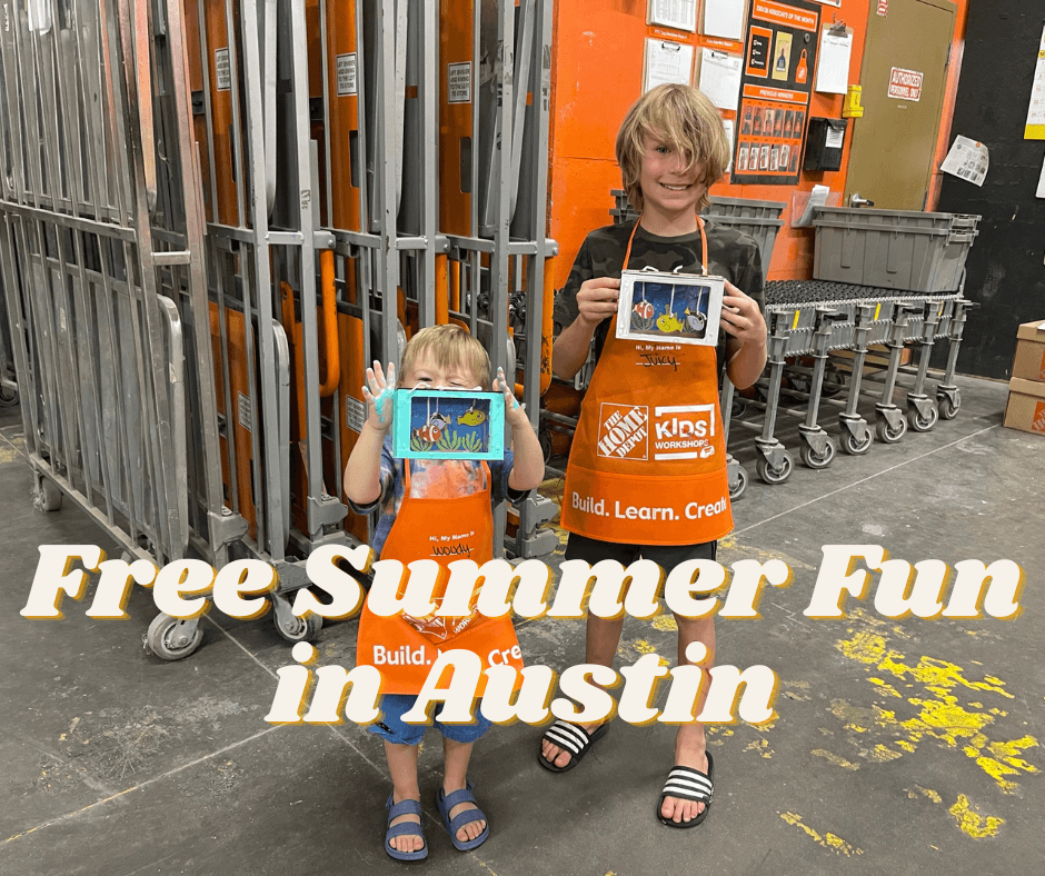 free summer fun in austin with kids