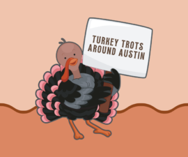 turkey trots around austin