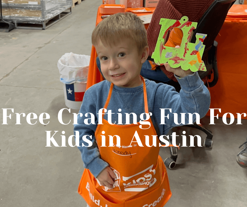 Free Crafting Fun For Kids in Austin