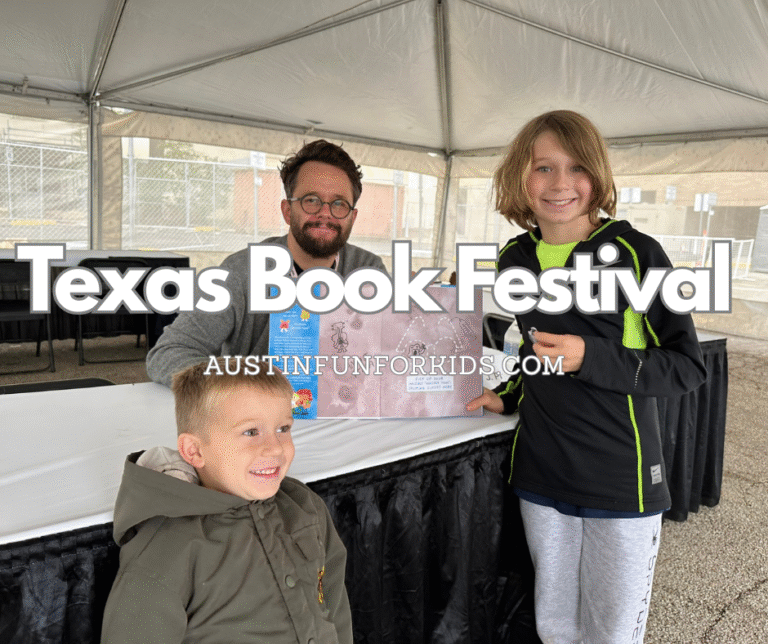 Texas Book Festival With Kids