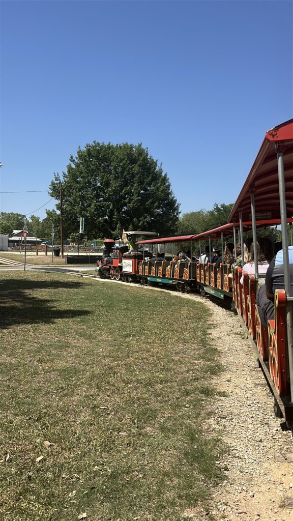 Landa Park miniature train in New Braunfels