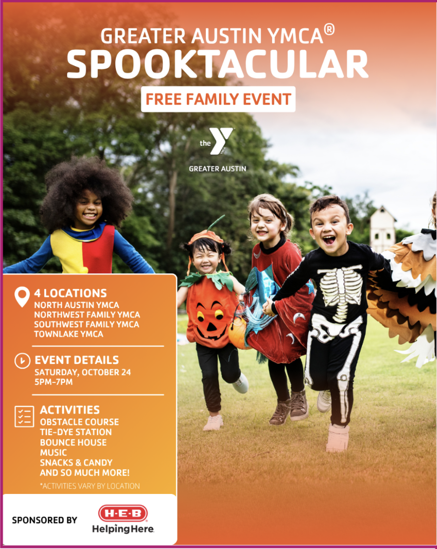 Spooktacular at the Greater Austin YMCA! — Family fun in Greater Austin YMCA · Austin, TX